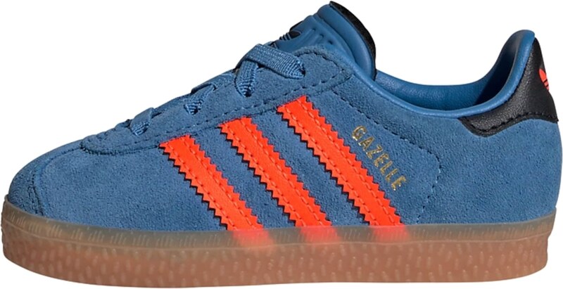 ADIDAS ORIGINALS Sportbačiai 'Gazelle' mėlyna / auksas / raudona / juoda