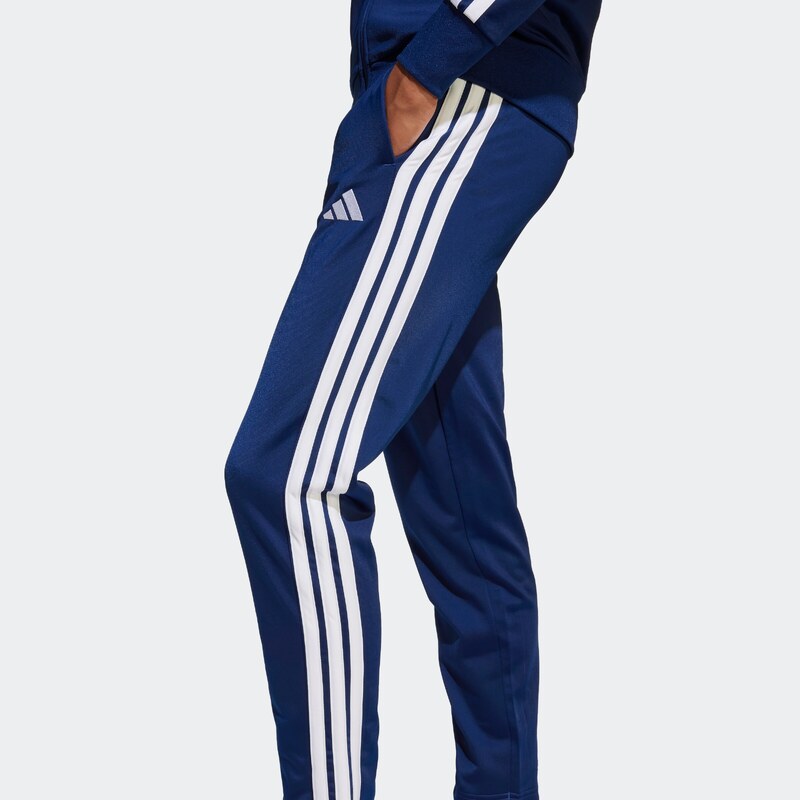 ADIDAS SPORTSWEAR Treniruočių kostiumas tamsiai mėlyna / balta