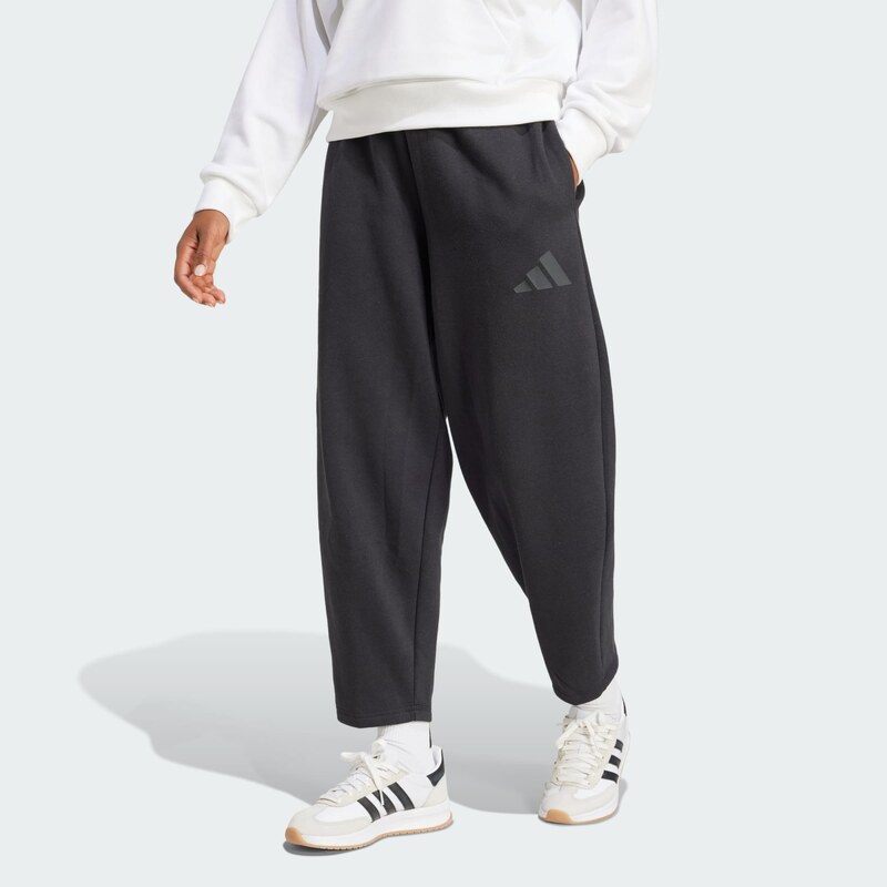 ADIDAS SPORTSWEAR Sportinės kelnės 'Essentials' pilka / juoda