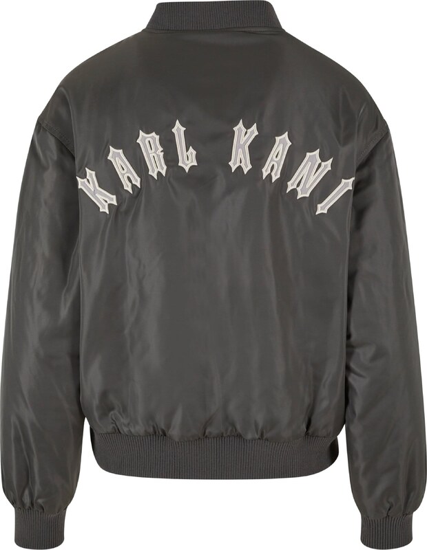 Karl Kani Demisezoninė striukė šviesiai pilka / tamsiai pilka