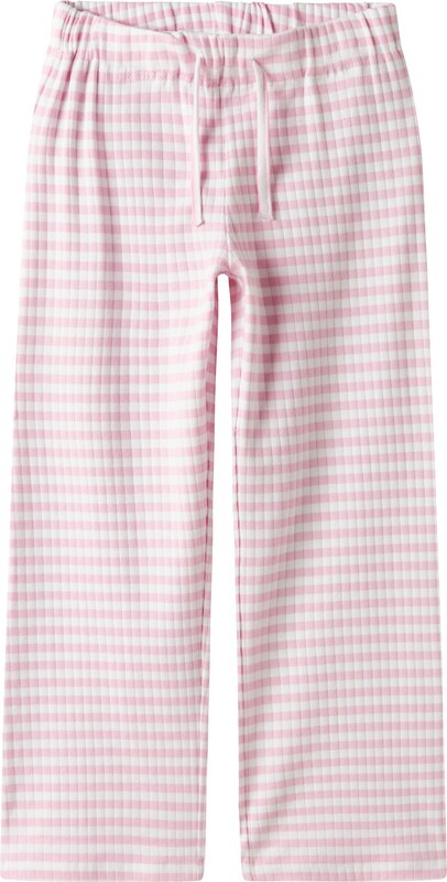 NAME IT Kelnės 'NKFSuraja' rožių spalva / balta