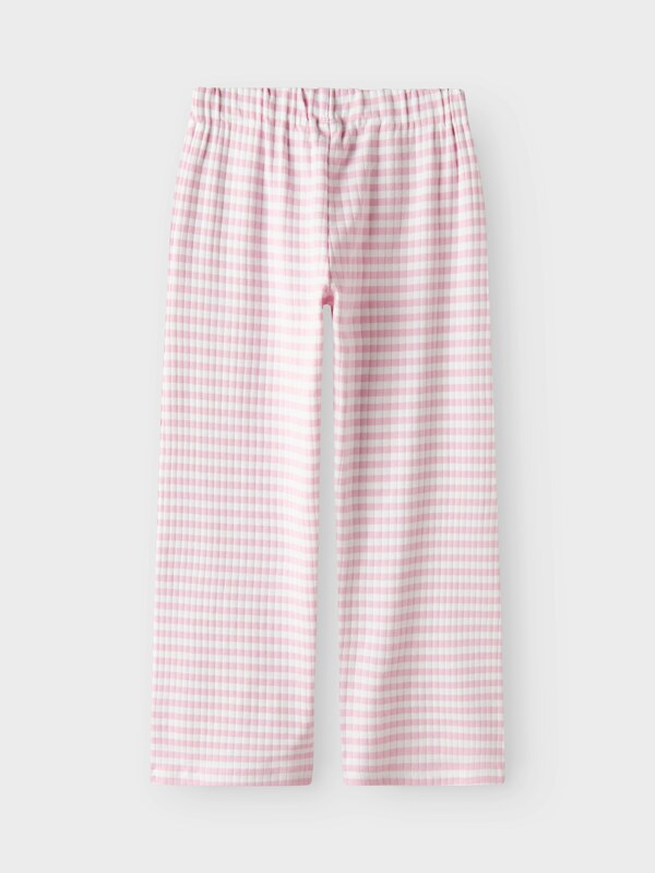 NAME IT Kelnės 'NKFSuraja' rožių spalva / balta