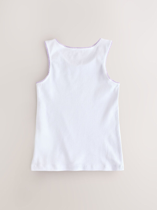 Next Apatiniai marškinėliai šviesiai mėlyna / tamsiai violetinė / rožinė / balta