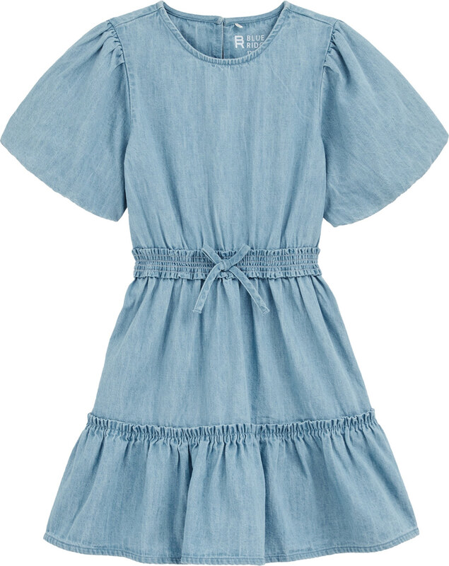 WE Fashion Suknelė šviesiai mėlyna