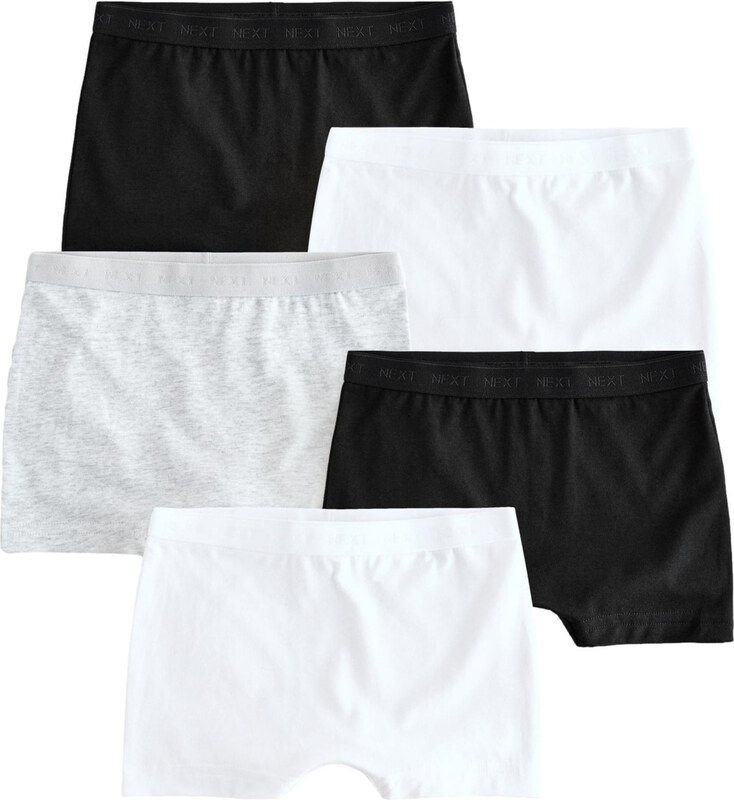 Next Apatinės kelnaitės margai pilka / juoda / balta