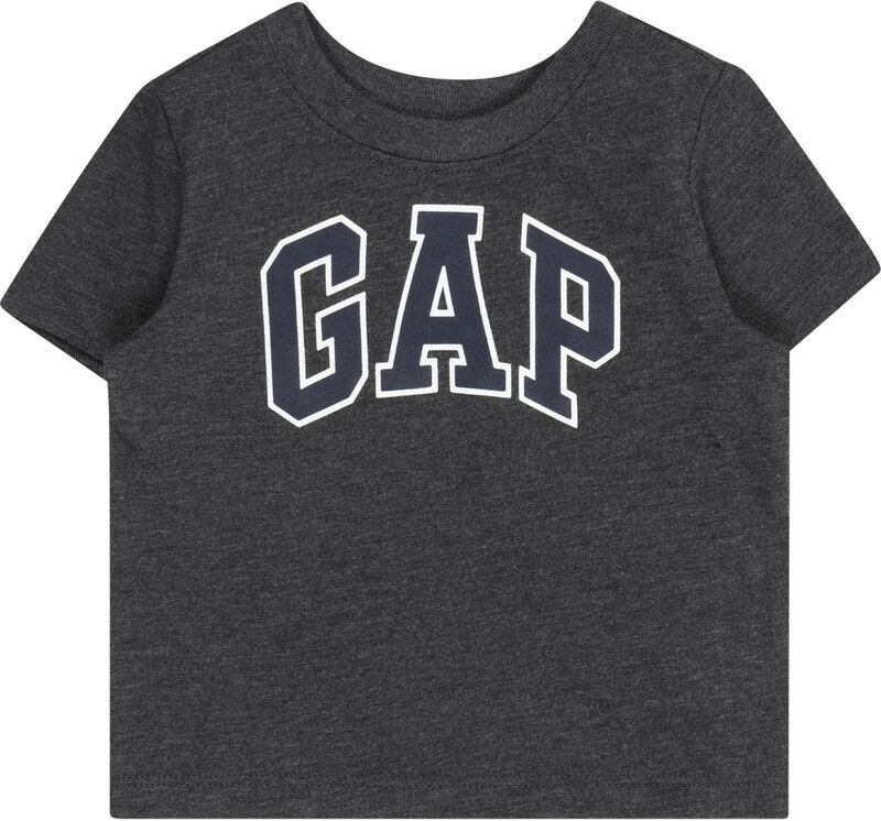 GAP Marškinėliai antracito spalva / balta