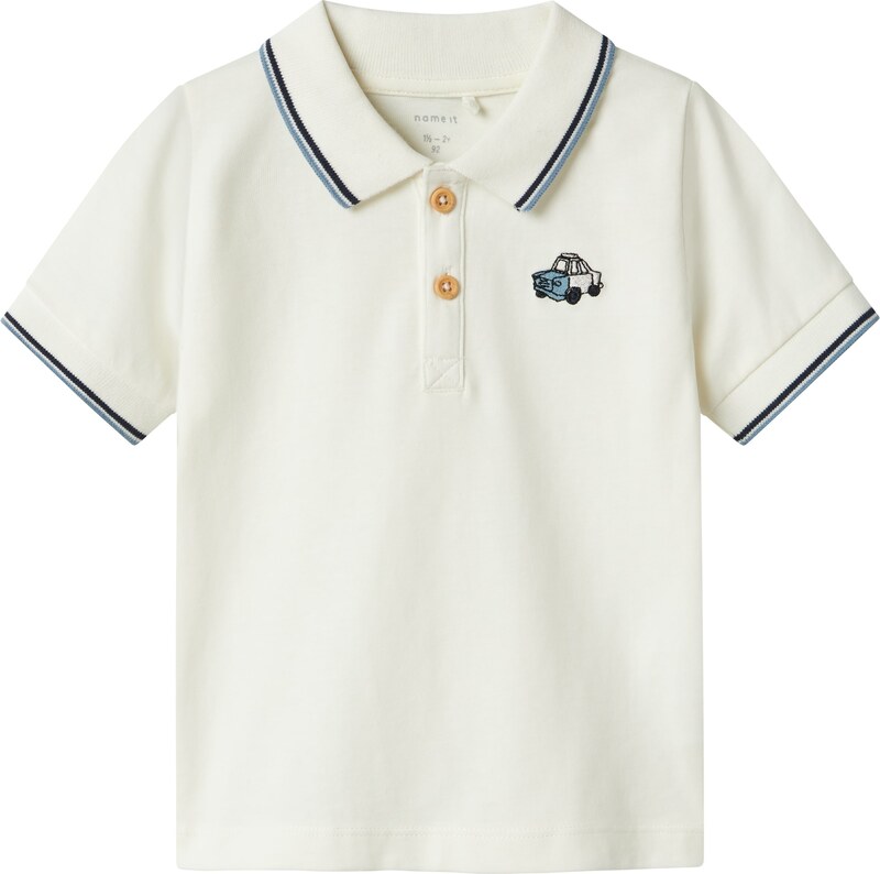 NAME IT Marškinėliai 'NMMDakan' tamsiai mėlyna jūros spalva / tamsiai mėlyna / juoda / balta