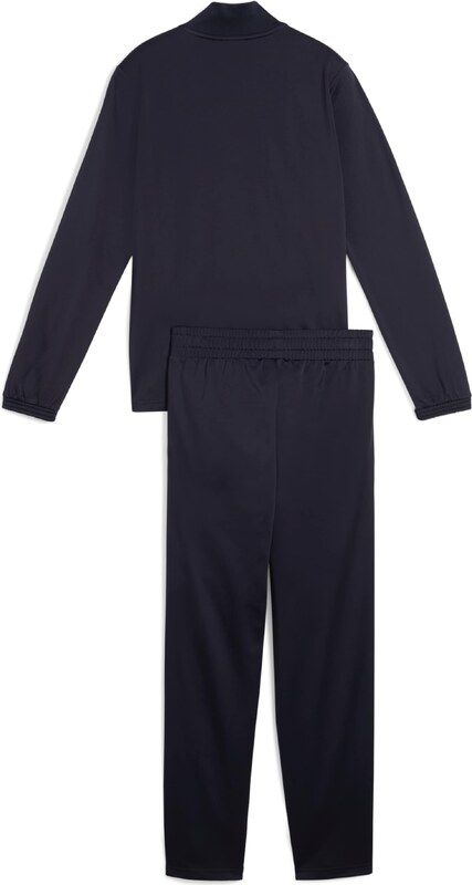 PUMA Treniruočių kostiumas tamsiai mėlyna / balta
