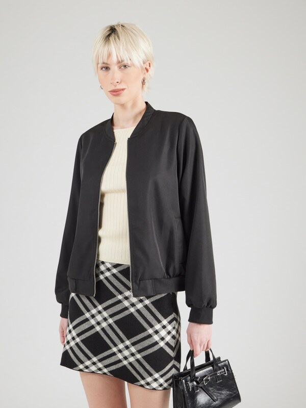 VILA Demisezoninė striukė 'VIPapaya' juoda