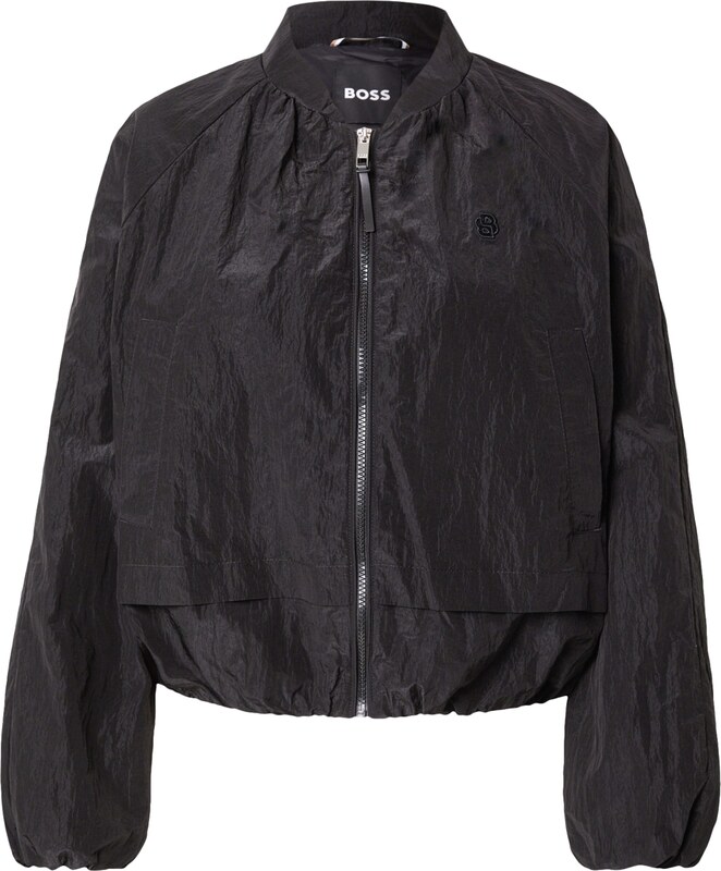 BOSS Demisezoninė striukė 'PLONTI' juoda