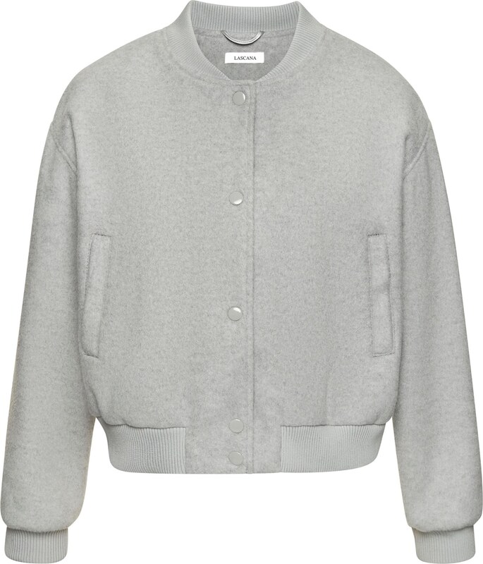 LASCANA Demisezoninė striukė šviesiai pilka