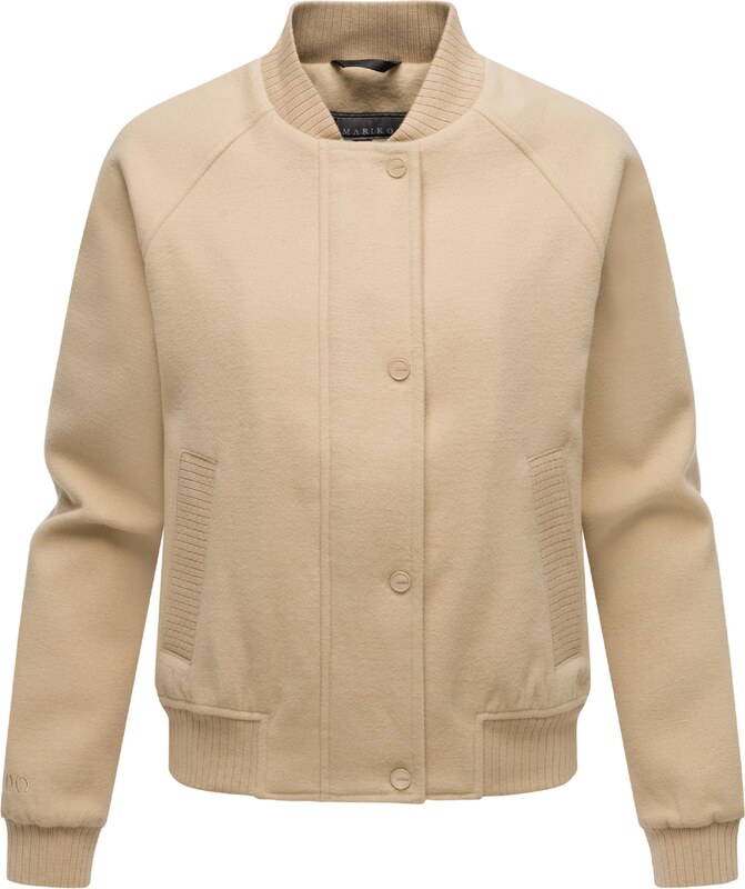 MARIKOO Demisezoninė striukė 'Zunaa 16' smėlio spalva