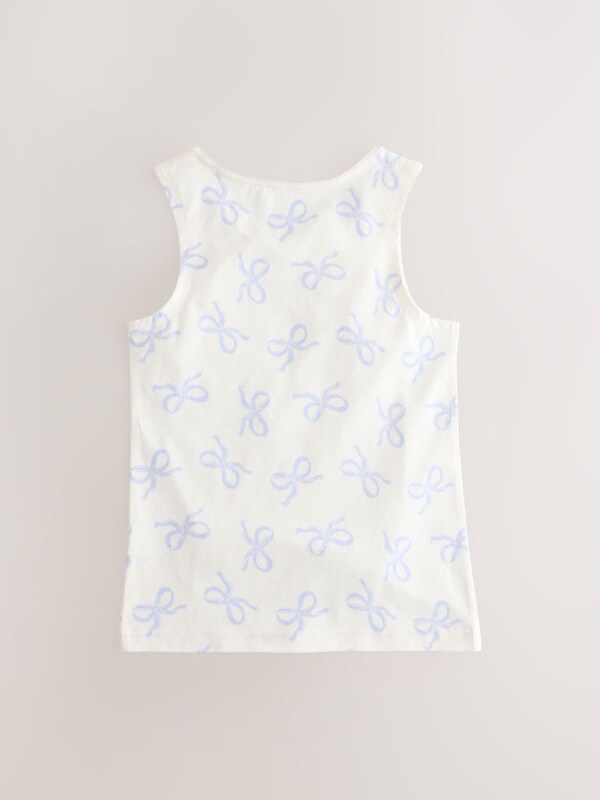 Next Apatiniai marškinėliai šviesiai mėlyna / balta