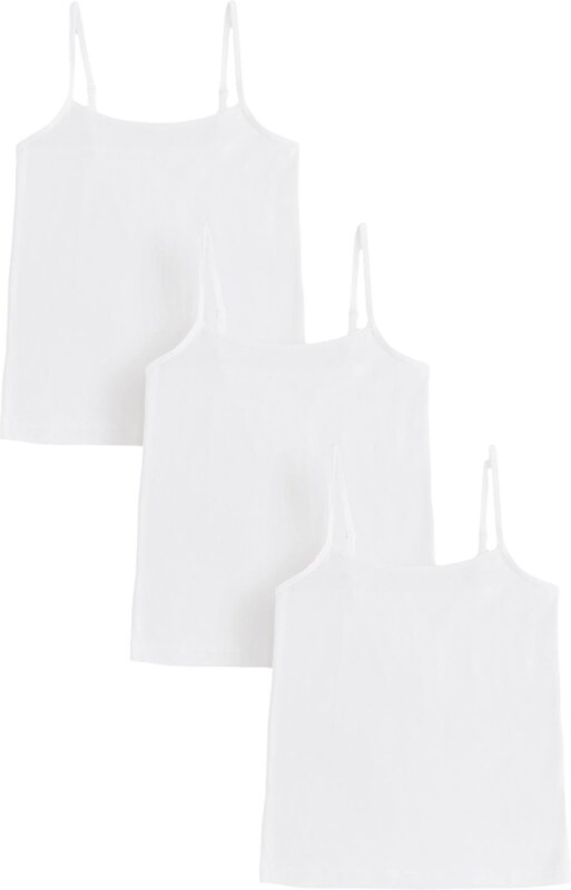 Next Palaidinė be rankovių 'Cami' balta