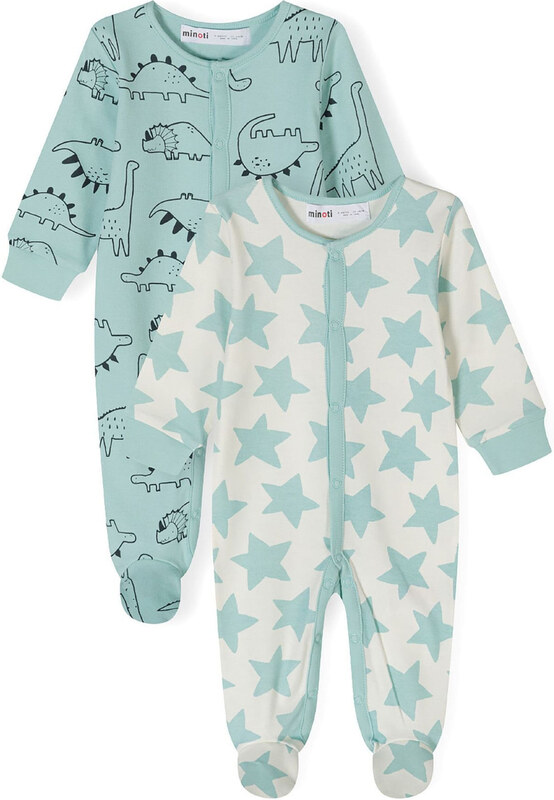 MINOTI Šliaužtinukas / glaustinukė smėlio spalva / mėtų spalva / juoda