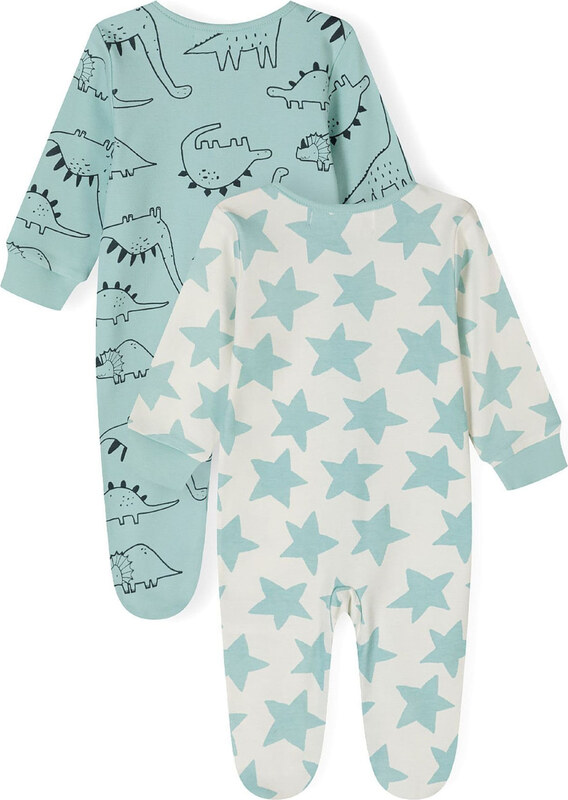 MINOTI Šliaužtinukas / glaustinukė smėlio spalva / mėtų spalva / juoda