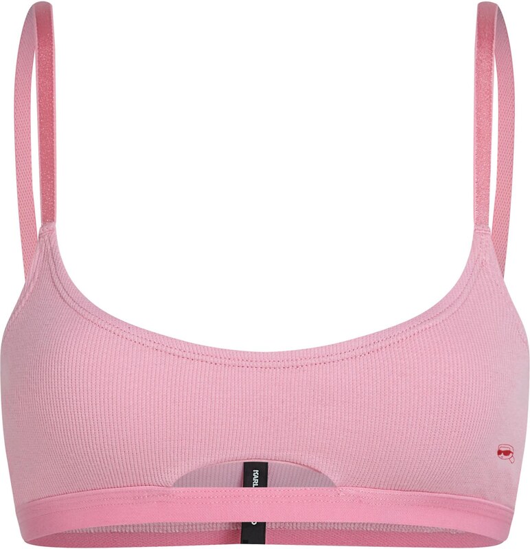 Karl Lagerfeld Liemenėlė rožių spalva