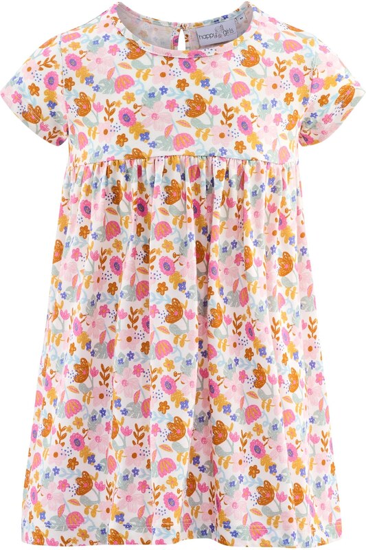 happy girls Suknelė šviesiai mėlyna / karamelės / šviesiai rožinė / tamsiai rožinė