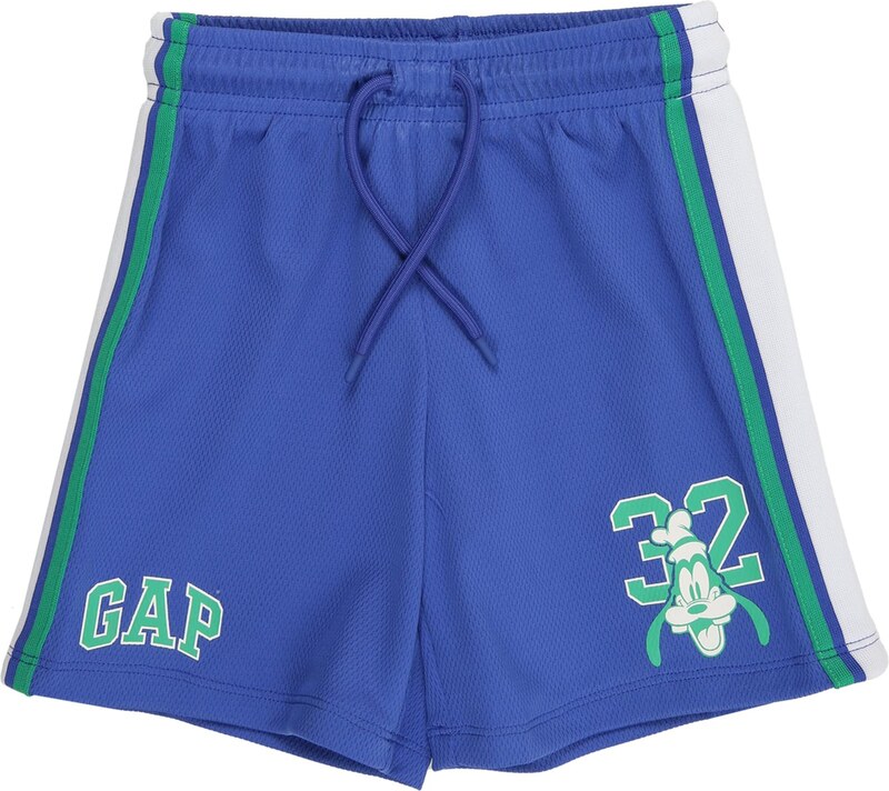 GAP Kelnės mėlyna / žalia / balta