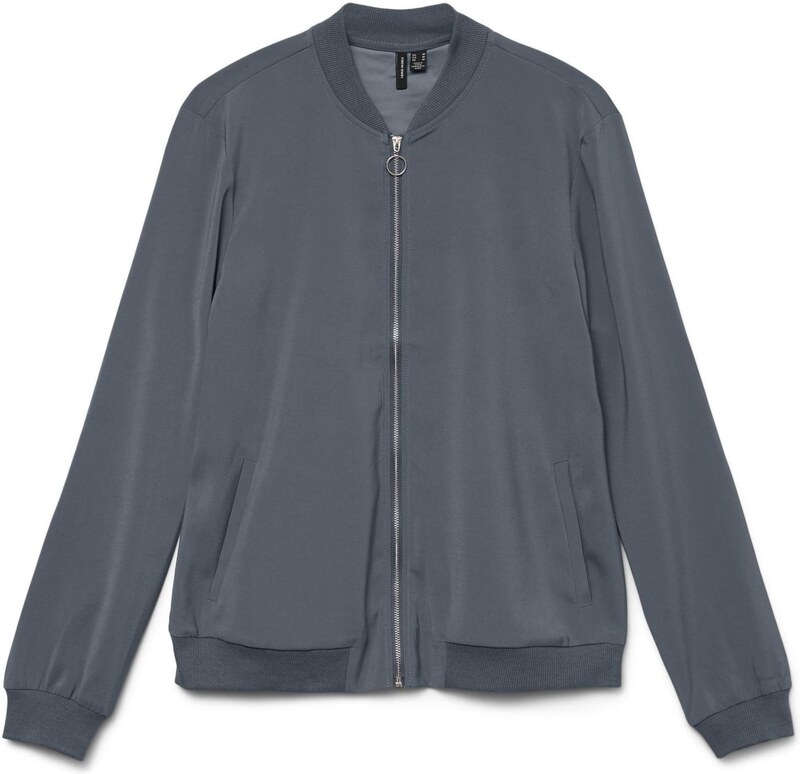 VERO MODA Demisezoninė striukė 'VMCoco' mėlyna dūmų spalva