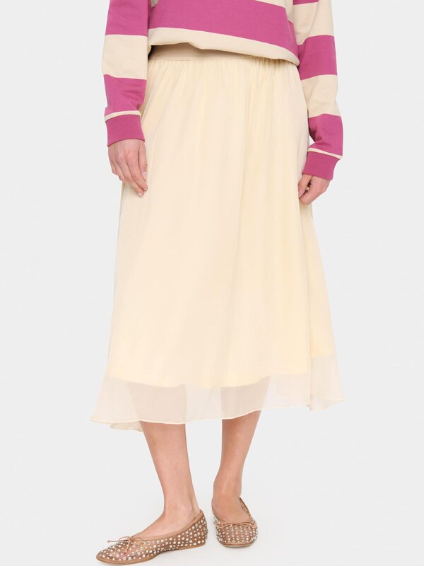 SAINT TROPEZ Sijonas 'CoralSZ' šviesiai geltona