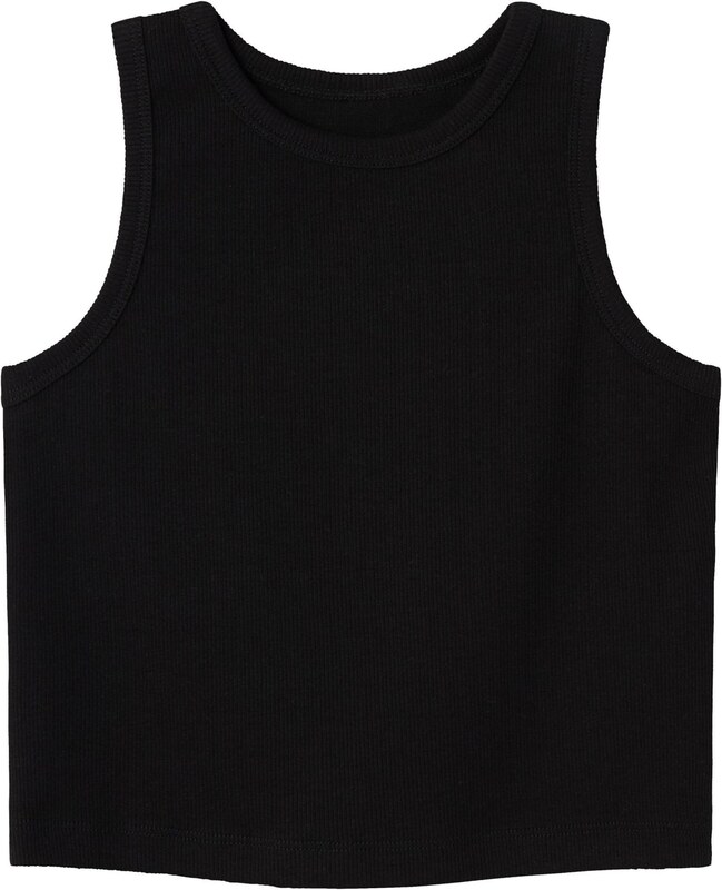 NAME IT Palaidinė be rankovių 'NKFNakal' juoda