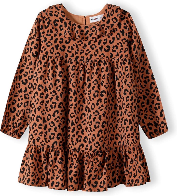 MINOTI Suknelė ruda / juoda