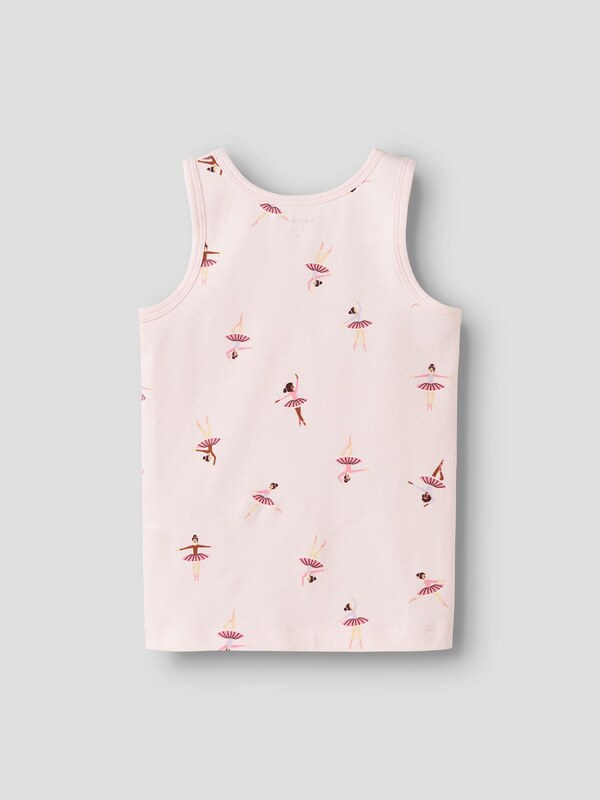 NAME IT Apatiniai marškinėliai smėlio spalva / ruda / pastelinė rožinė / šviesiai rožinė