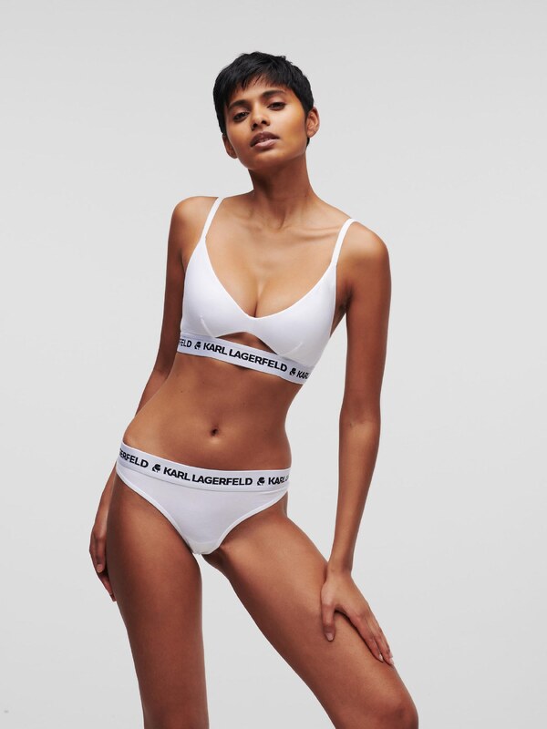Karl Lagerfeld Liemenėlė balta
