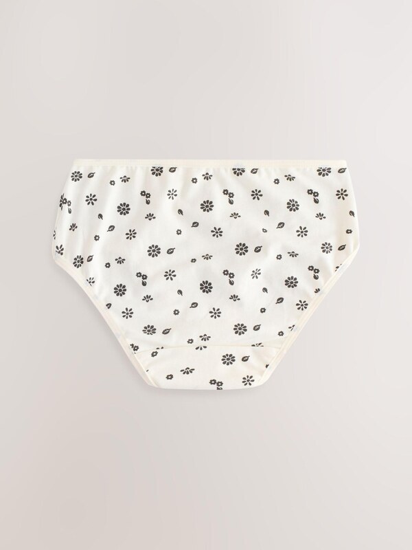 Next Apatinės kelnaitės juoda / balta / balkšva