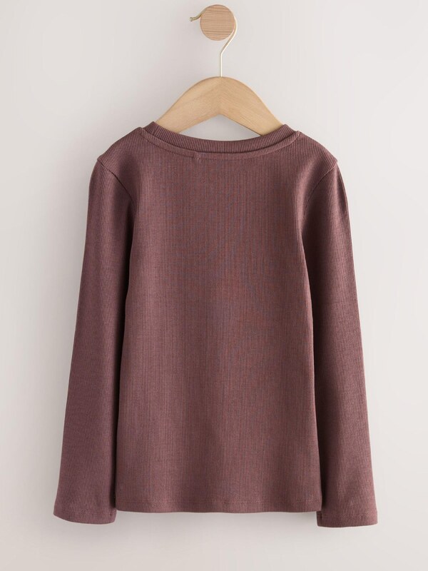 Next Marškinėliai šokolado spalva