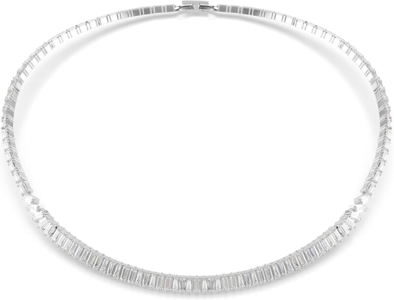 Swarovski Grandinėlė 'Matrix' sidabrinė / skaidri spalva