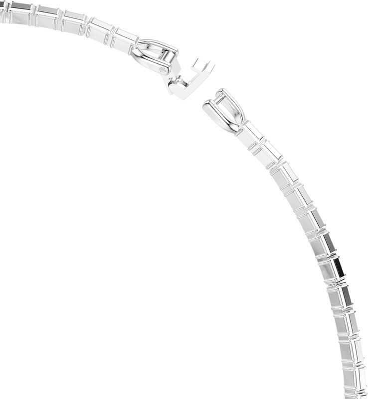 Swarovski Grandinėlė 'Matrix' sidabrinė / skaidri spalva