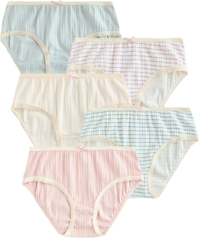 Next Apatinės kelnaitės smėlio spalva / šviesiai mėlyna / purpurinė / rožių spalva