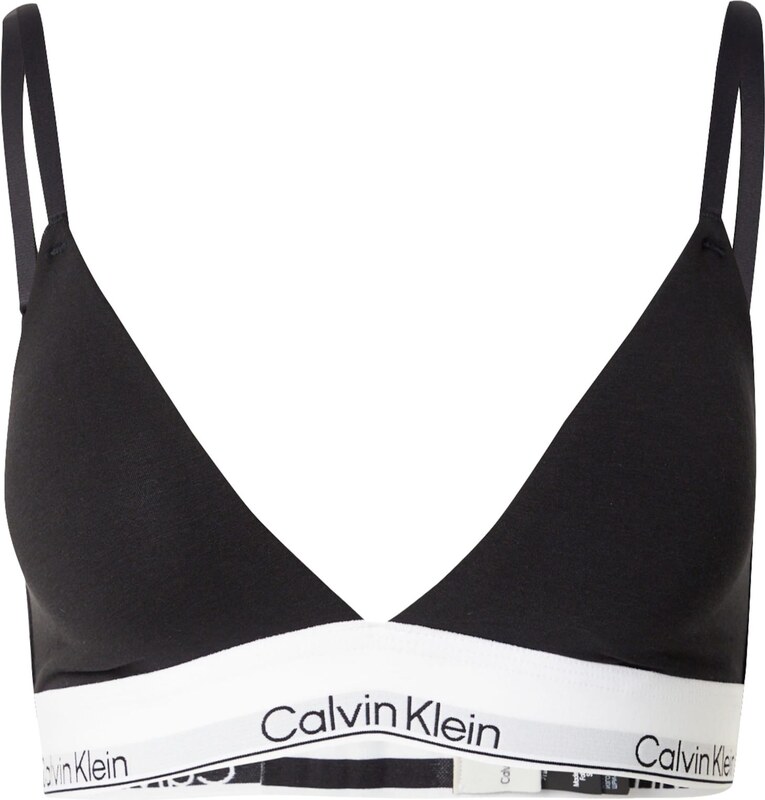 Calvin Klein Underwear Liemenėlė juoda / balta