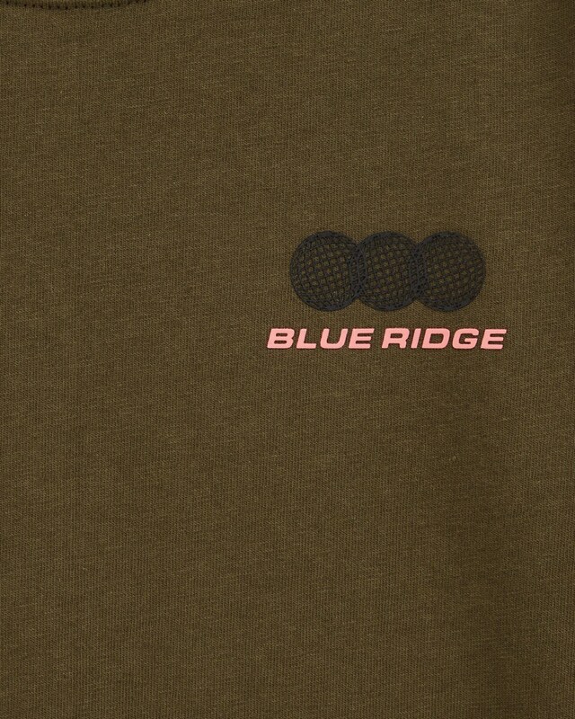 WE Fashion Marškinėliai rusvai žalia / rožinė / juoda