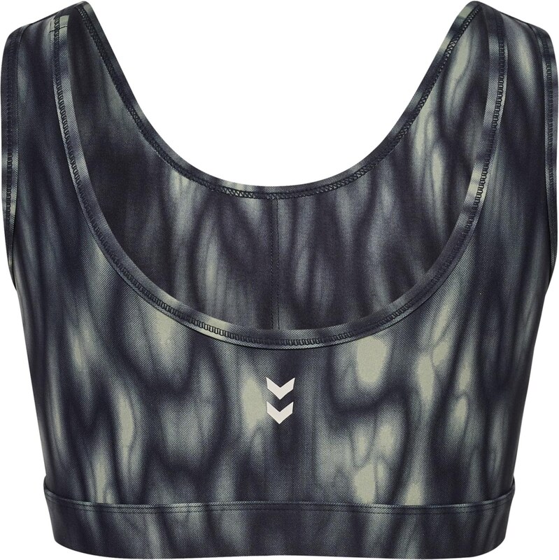 Hummel Sportinė liemenėlė 'Hiit' antracito spalva / rusvai žalia