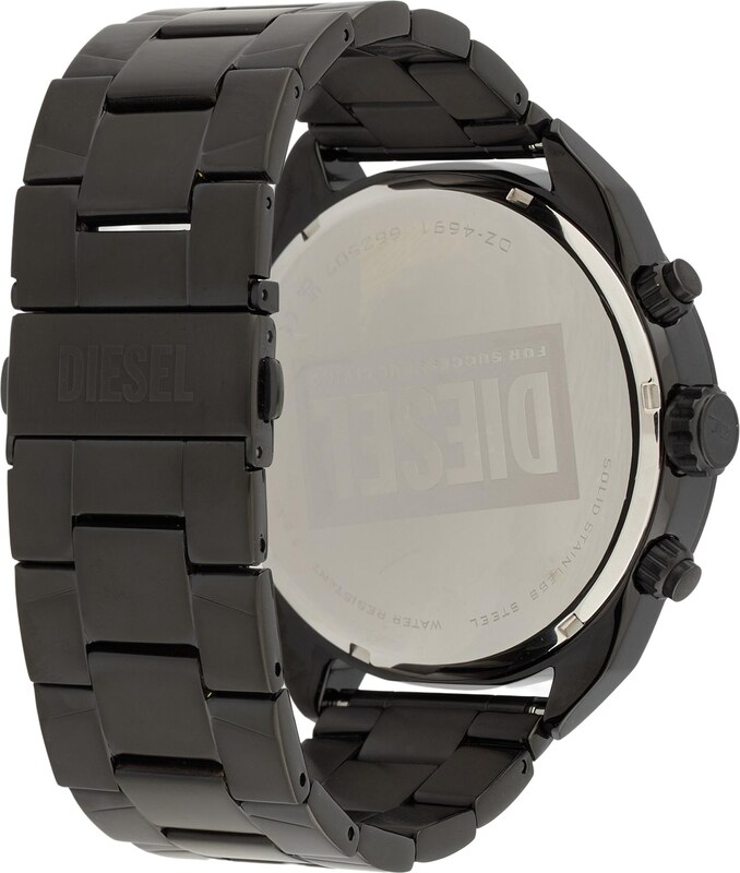 DIESEL Analoginis (įprasto dizaino) laikrodis tamsiai ruda / juoda