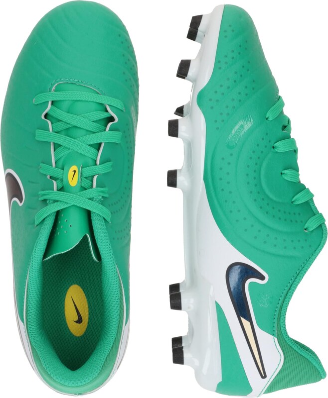 NIKE Sportiniai batai 'LEGEND 10 ACADEMY' smaragdinė spalva / juoda / balta