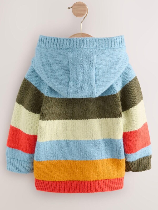 Next Kardiganas šviesiai mėlyna / pastelinė žalia / tamsiai žalia / oranžinė