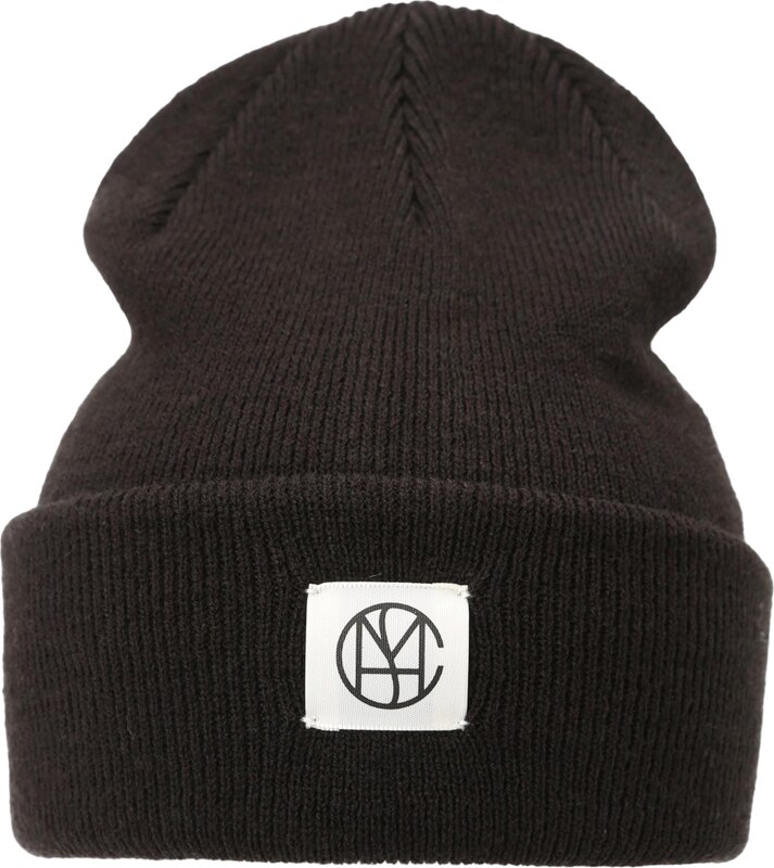 MSCH COPENHAGEN Megzta kepurė juoda