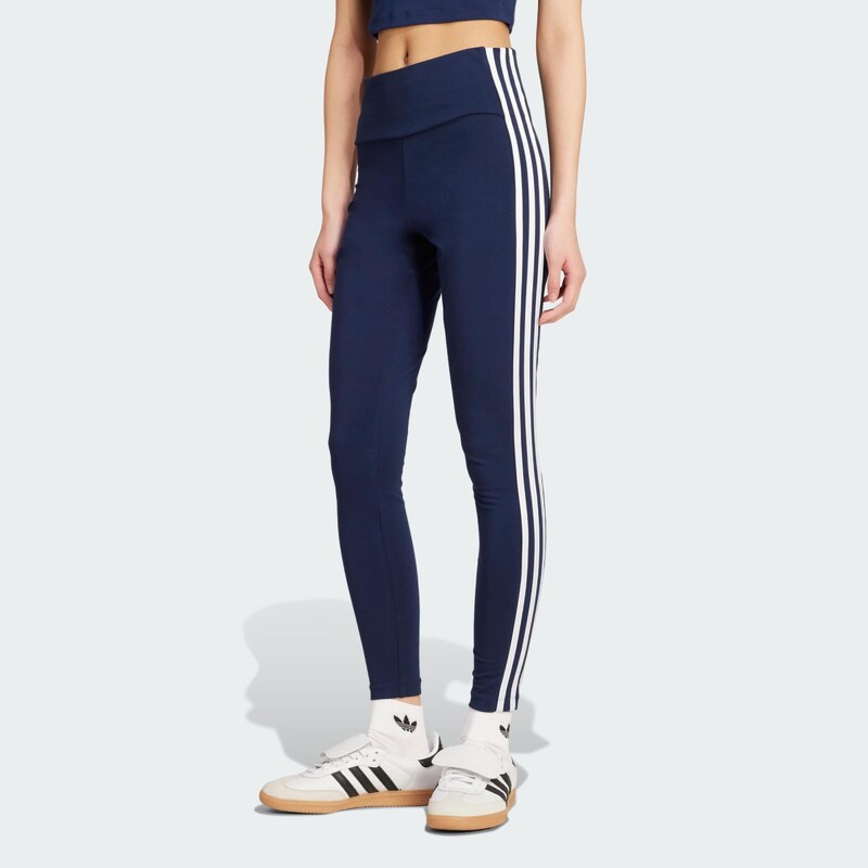 ADIDAS ORIGINALS Tamprės 'Adicolor' tamsiai mėlyna jūros spalva / balta