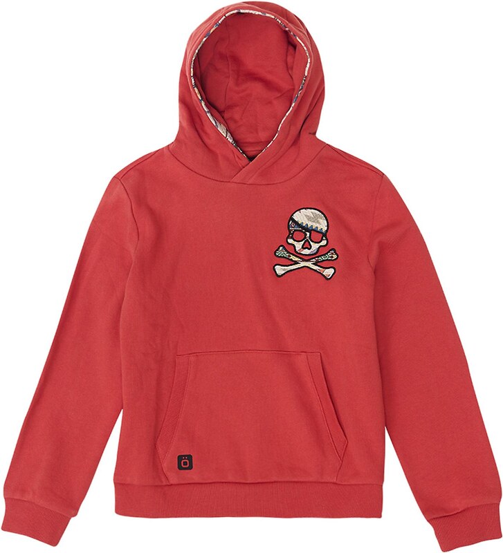 KOROSHI Megztinis be užsegimo šviesiai pilka / tamsiai oranžinė / juoda