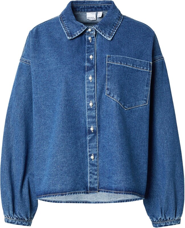 VERO MODA Palaidinė 'VMElora' tamsiai (džinso) mėlyna