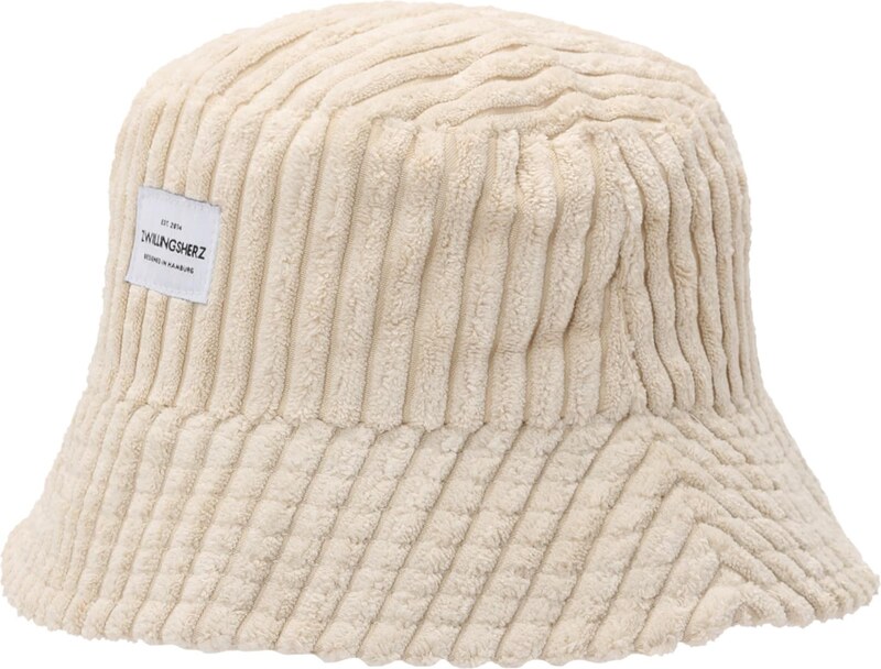 Zwillingsherz Skrybėlaitė vilnos balta