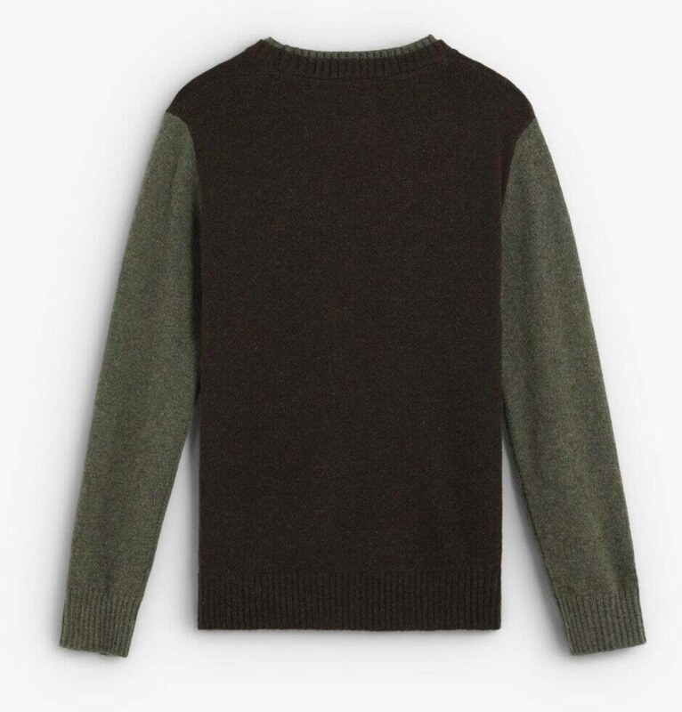 Scalpers Megztinis alyvuogių spalva / juoda