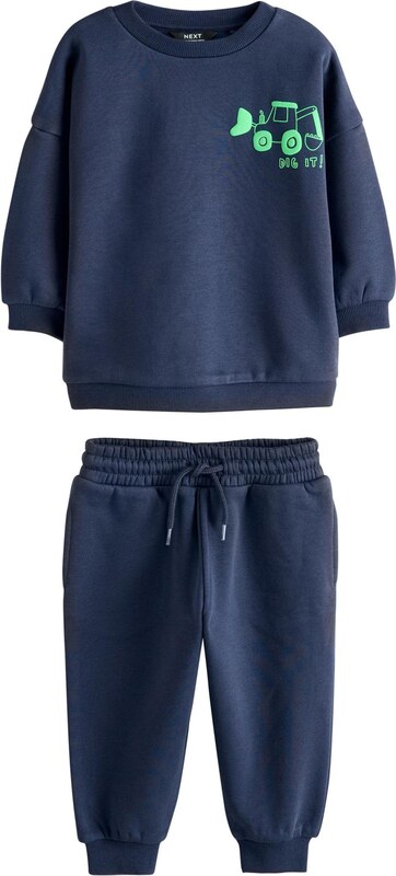 Next Rinkinys tamsiai mėlyna / šviesiai žalia