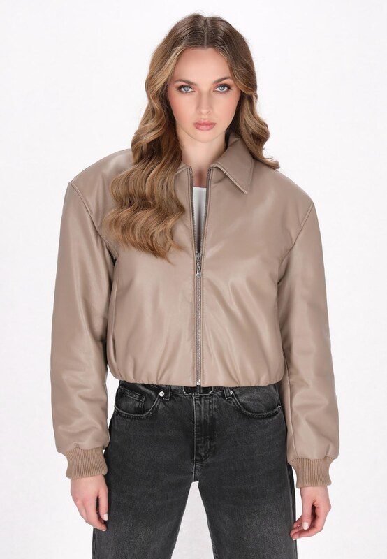 DreiMaster Vintage Demisezoninė striukė rusvai pilka