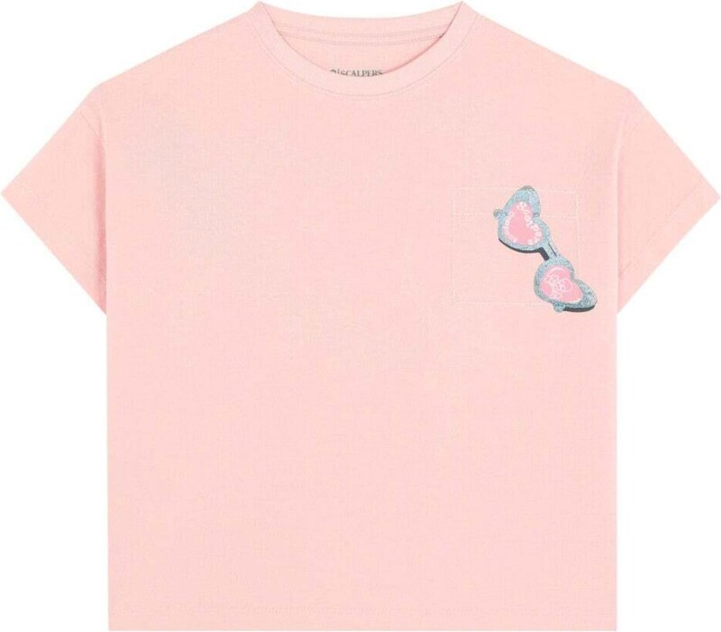 Scalpers Marškinėliai šviesiai rožinė