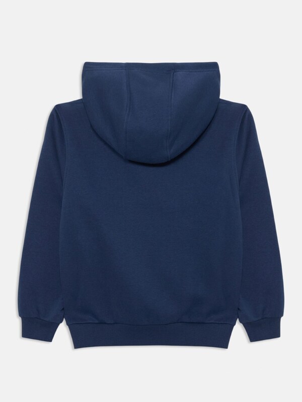 Nike Sportswear Megztinis be užsegimo 'CLUB FLC' tamsiai mėlyna / sidabro pilka